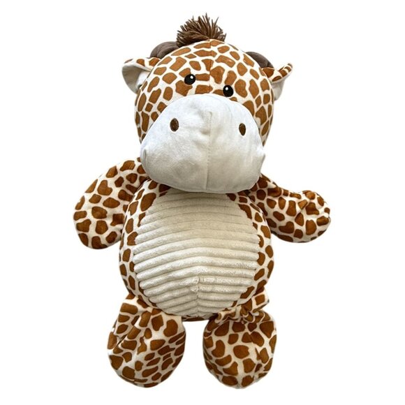 KellyToy Giraffe Plush Rattle Stuffed Animal 18" Kellytoy Soft Toy For All Ages - Picture 1 of 7